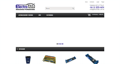 Desktop Screenshot of electrotas.com.ar