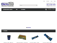 Tablet Screenshot of electrotas.com.ar